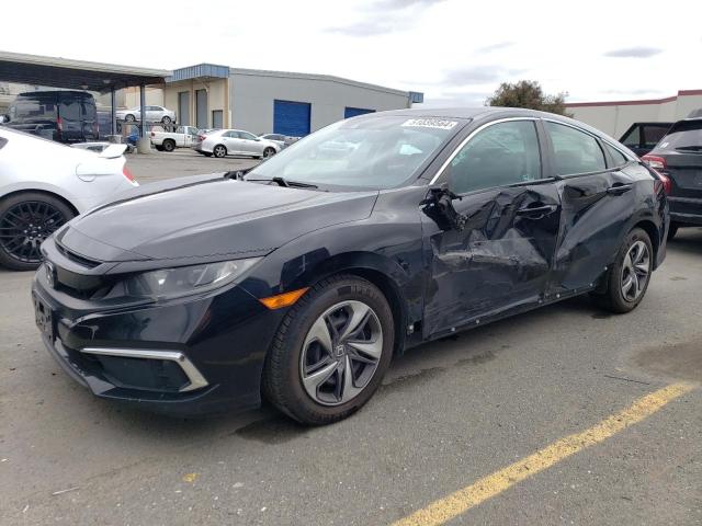 HONDA CIVIC LX 2019 with VIN 19XFC2F61KE213848 - Photo from auction