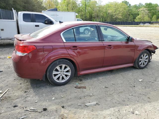 Photo 3 from auction – 2011 SUBARU LEGACY 2.5 with VIN 4S3BMBF64B3256132