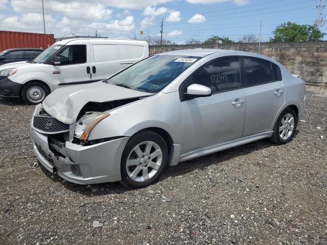 NISSAN SENTRA 2.0 2012 with VIN 3N1AB6AP1CL647210 - Photo from auction