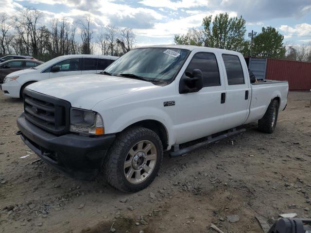 FORD F250 SUPER 2004 with VIN 1FTNW20L64EB13714 - Photo from auction