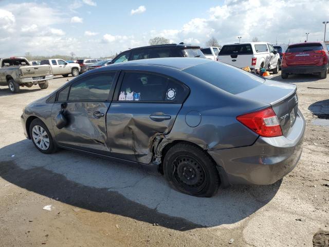 Photo 2 from auction – 2012 HONDA CIVIC LX with VIN 19XFB2F50CE065879