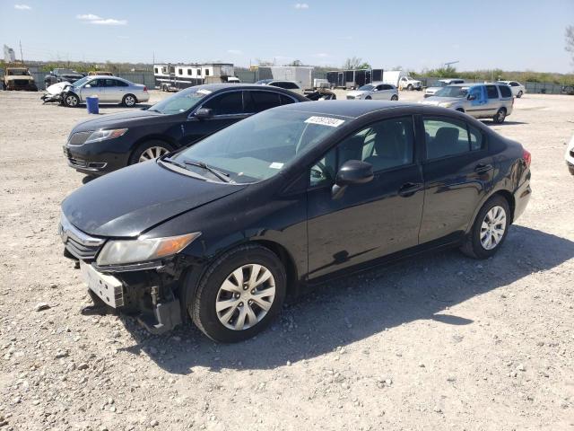 HONDA CIVIC LX 2012 with VIN 19XFB2F59CE339046 - Photo from auction