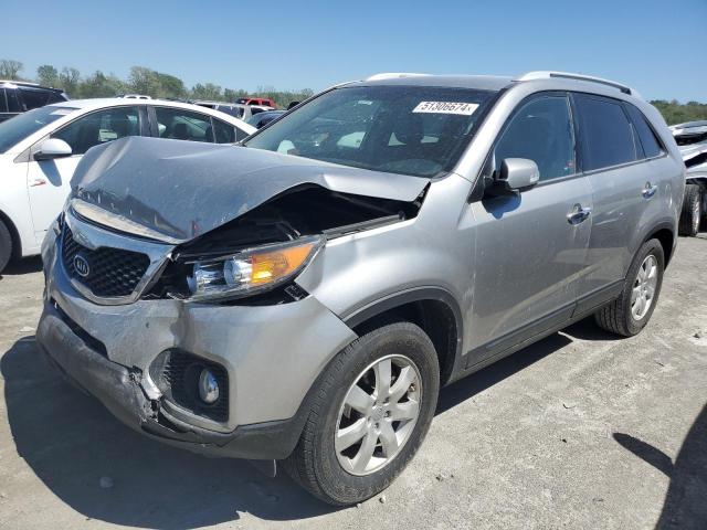 KIA SORENTO LX 2013 with VIN 5XYKT3A66DG324154 - Photo from auction