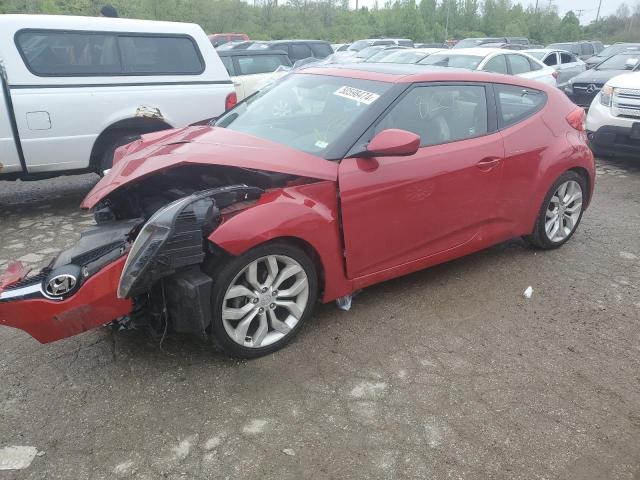 HYUNDAI VELOSTER 2013 with VIN KMHTC6AD2DU137573 - Photo from auction