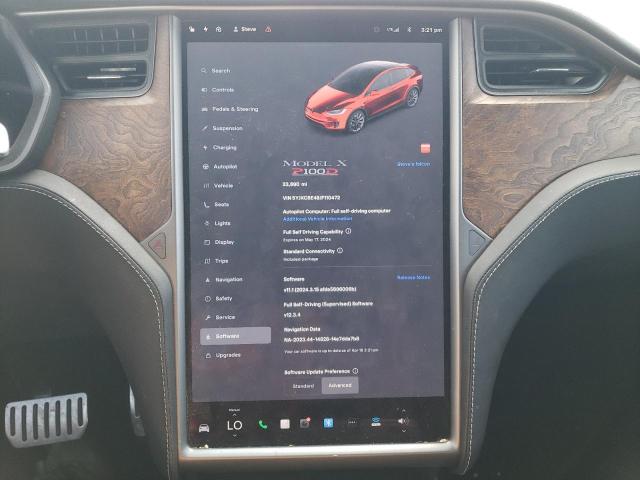 Photo 9 from auction – 2018 TESLA MODEL X with VIN 5YJXCBE48JF110472