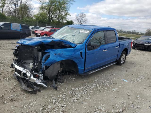 FORD F150 SUPER 2021 with VIN 1FTFW1CD8MFC24858 - Photo from auction