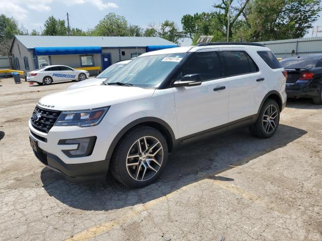 FORD EXPLORER S 2017 with VIN 1FM5K8GT9HGD40339 - Photo from auction