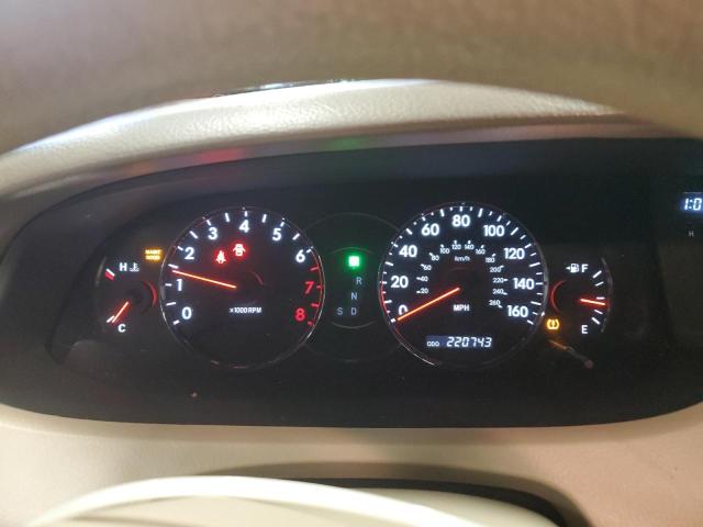 Photo 9 from auction – 2009 TOYOTA AVALON with VIN 4T1BK36B49U345739