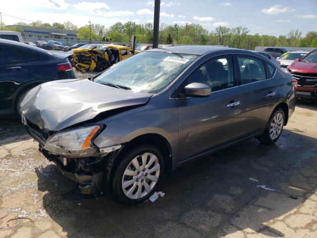 NISSAN SENTRA S 2015 with VIN 3N1AB7AP2FL689203 - Photo from auction