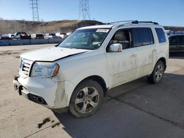 HONDA PILOT EXL 2013 with VIN 5FNYF4H59DB063792 - Photo from auction