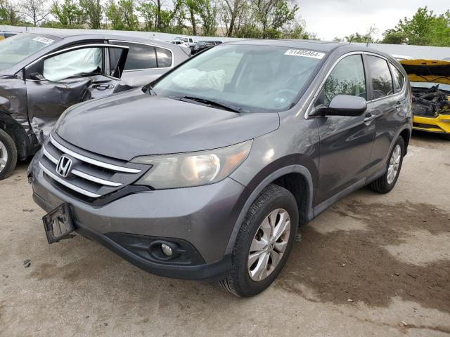 HONDA CR-V EX 2012 with VIN 5J6RM4H50CL043267 - Photo from auction