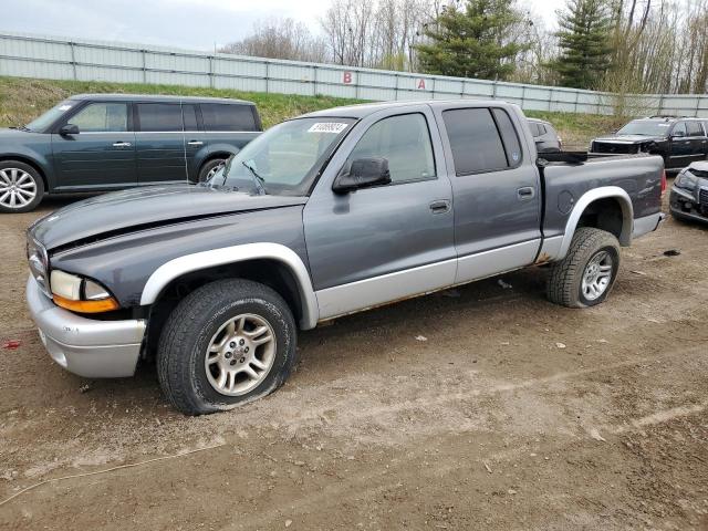 DODGE DAKOTA QUA 2002 with VIN 1B7HG48NX2S696153 - Photo from auction