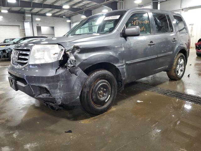 HONDA PILOT EXL 2012 с VIN 5FNYF4H67CB020589 - Фото с аукциона