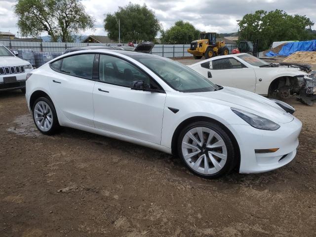 Photo 4 from auction – 2022 TESLA MODEL 3 with VIN 5YJ3E1EA3NF369210