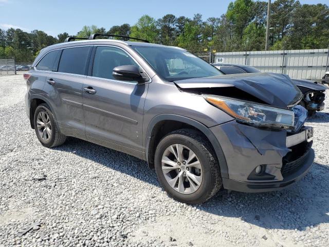 Photo 4 from auction – 2015 TOYOTA HIGHLANDER with VIN 5TDKKRFHXFS056778
