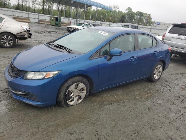 Photo 1 from auction – 2013 HONDA CIVIC LX with VIN 2HGFB2F58DH583410