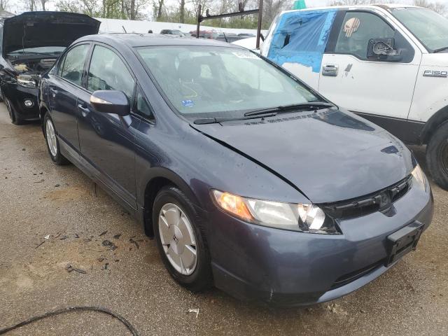 Photo 4 from auction – 2007 HONDA CIVIC HYBR with VIN JHMFA36207S014737
