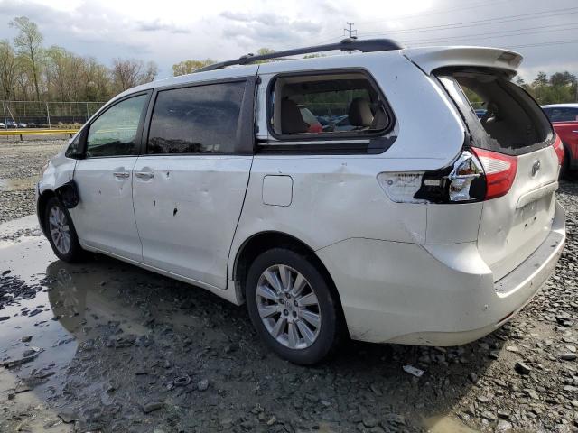 Photo 2 from auction – 2015 TOYOTA SIENNA XLE with VIN 5TDDK3DC3FS112430