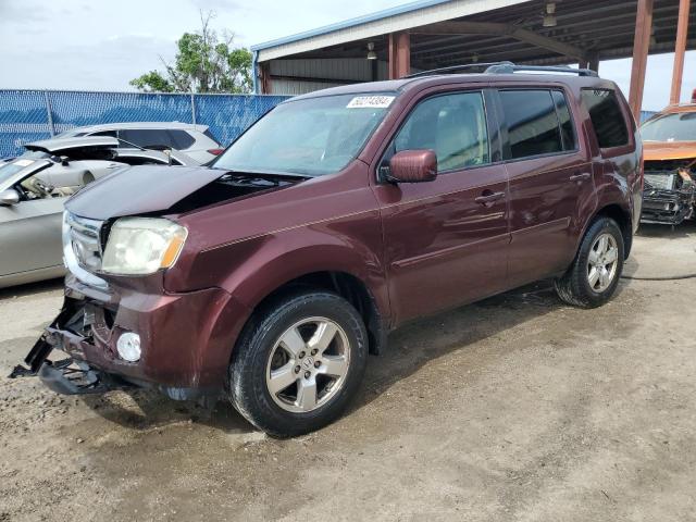 HONDA PILOT EX 2011 with VIN 5FNYF3H43BB023495 - Photo from auction