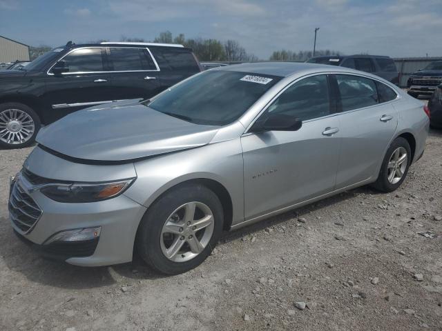 CHEVROLET MALIBU LS 2021 with VIN 1G1ZB5ST9MF050428 - Photo from auction
