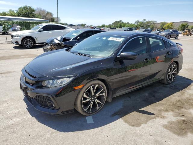 HONDA CIVIC SI 2018 with VIN 2HGFC1E58JH709835 - Photo from auction