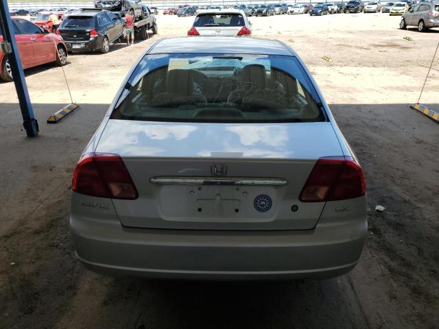 Photo 6 from auction – 2001 HONDA CIVIC LX with VIN 1HGES16591L072891