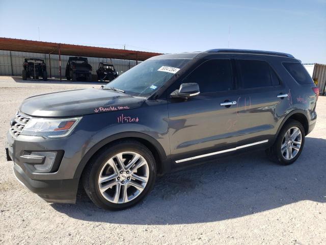 FORD EXPLORER L 2017 with VIN 1FM5K7F82HGD16763 - Photo from auction