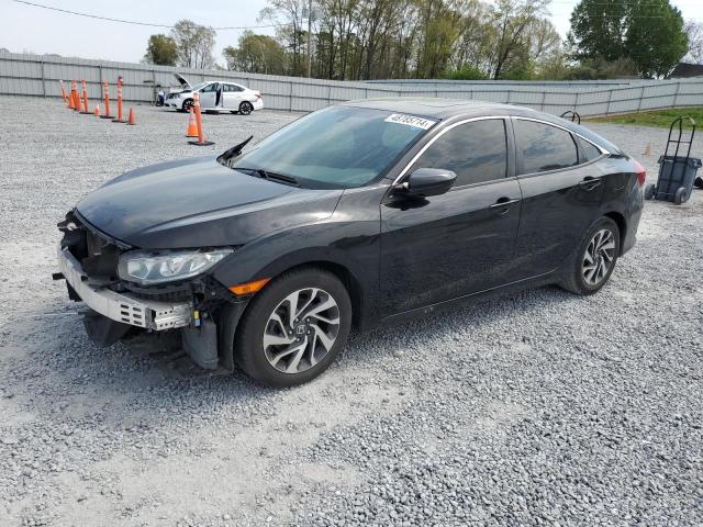 HONDA CIVIC EX 2017 with VIN 19XFC2F71HE004420 - Photo from auction