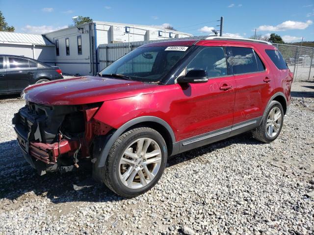 FORD EXPLORER X 2017 with VIN 1FM5K7D84HGD53784 - Photo from auction
