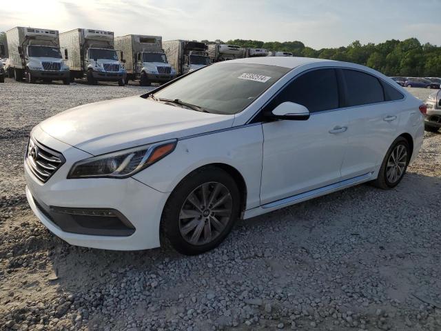 HYUNDAI SONATA SPO 2016 with VIN 5NPE34AF2GH344434 - Photo from auction