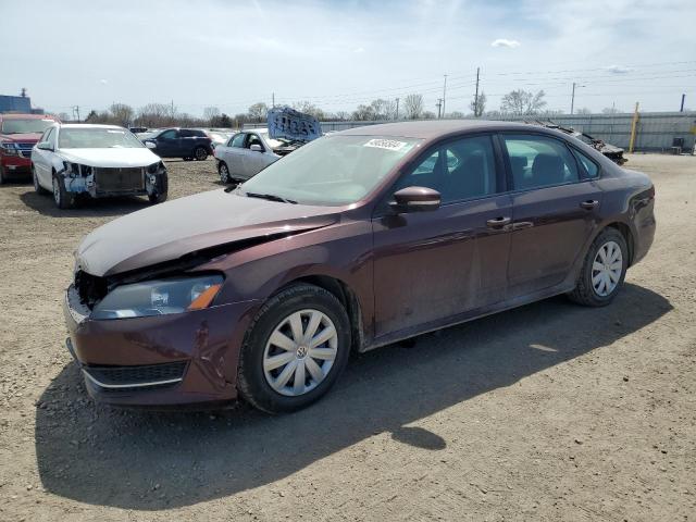 Photo 1 from auction – 2013 VOLKSWAGEN PASSAT S with VIN 1VWAP7A39DC035347