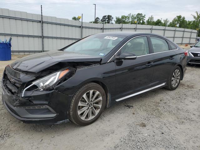 HYUNDAI SONATA SPO 2017 with VIN 5NPE34AF2HH472772 - Photo from auction