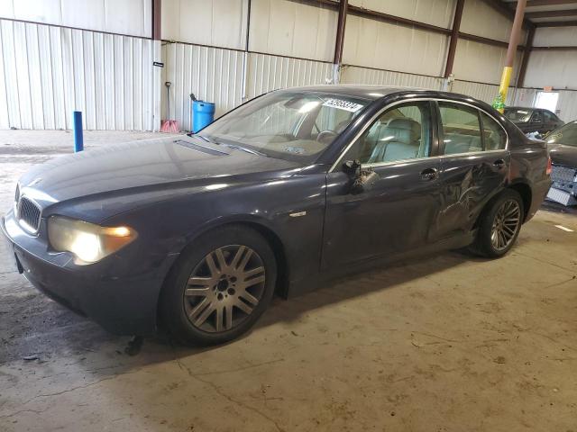 BMW 745 I 2004 with VIN WBAGL63564DP74166 - Photo from auction