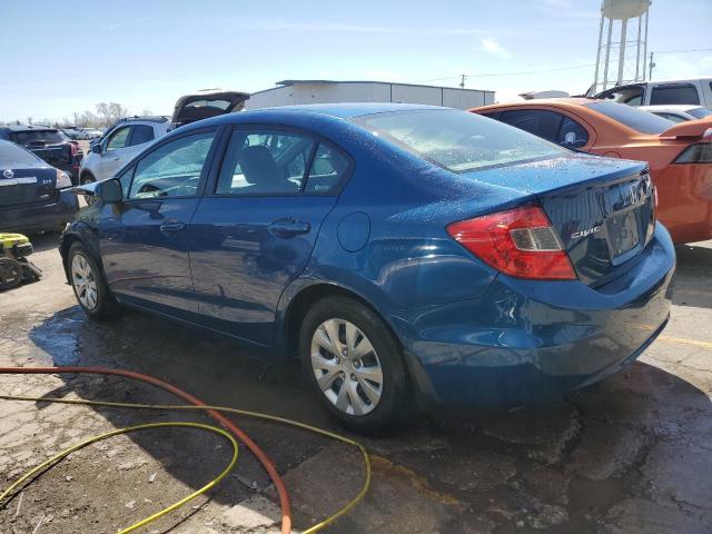 Photo 2 from auction – 2012 HONDA CIVIC LX with VIN 19XFB2F55CE050360