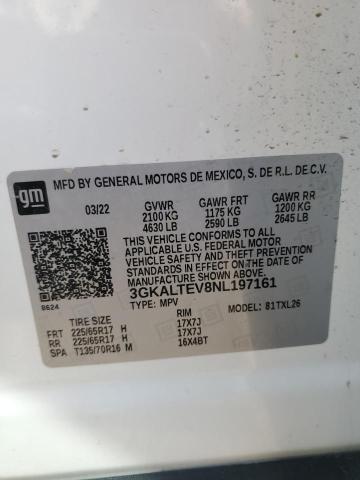 Photo 14 from auction – 2022 GMC TERRAIN SL with VIN 3GKALTEV8NL197161