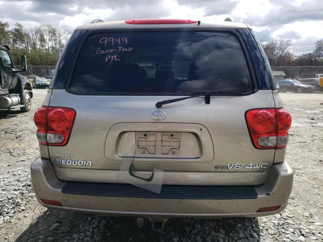 Photo 6 from auction – 2006 TOYOTA SEQUOIA SR with VIN 5TDBT44A16S262349