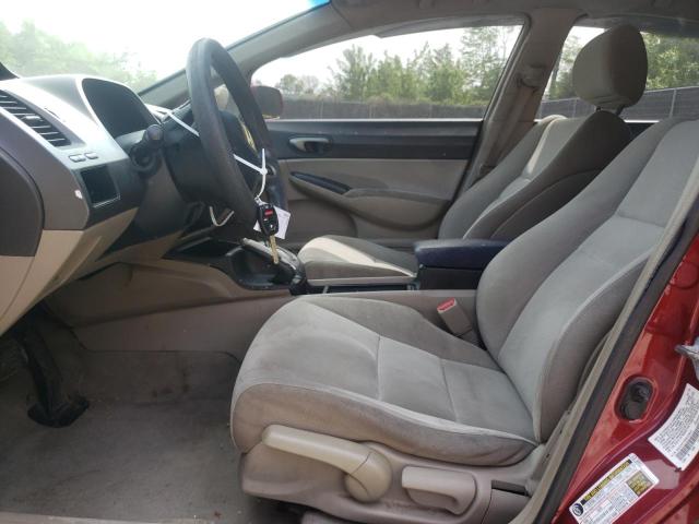 Photo 7 from auction – 2011 HONDA CIVIC LX with VIN 2HGFA1F53BH518622