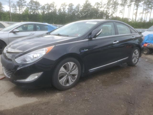 HYUNDAI SONATA HYB 2015 with VIN KMHEC4A4XFA118965 - Photo from auction
