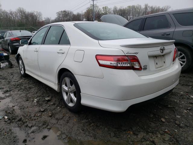 Photo 2 from auction – 2011 TOYOTA CAMRY BASE with VIN 4T1BF3EK9BU652237