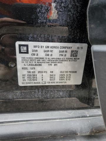 Photo 14 from auction – 2020 CHEVROLET TRAX LS with VIN KL7CJKSB3LB042883