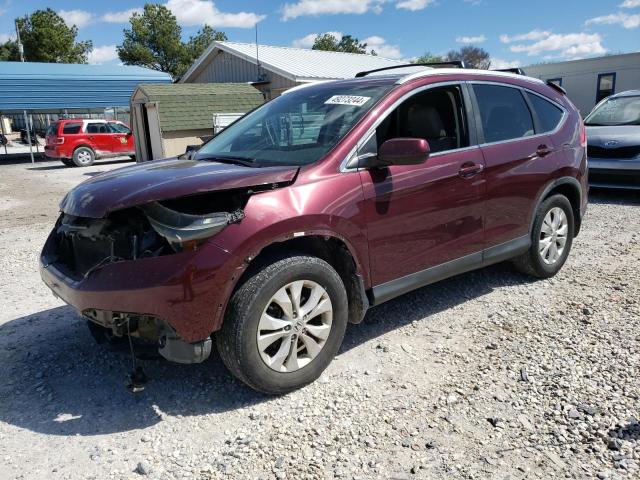 HONDA CR-V EXL 2014 with VIN 5J6RM4H75EL003254 - Photo from auction
