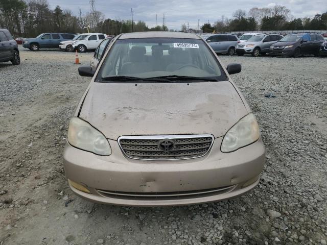 Photo 5 from auction – 2005 TOYOTA COROLLA with VIN 1NXBR32E65Z402934