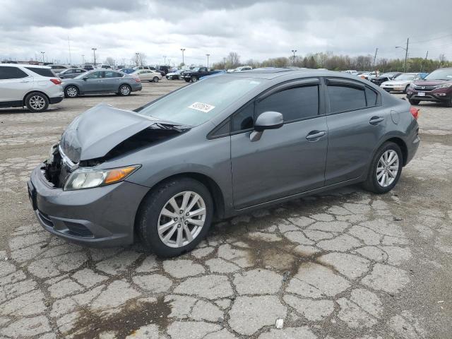 HONDA CIVIC EX 2012 with VIN 19XFB2F84CE091203 - Photo from auction