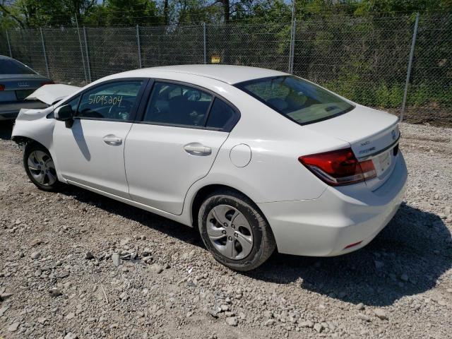 Photo 2 from auction – 2015 HONDA CIVIC LX with VIN 19XFB2F54FE101089