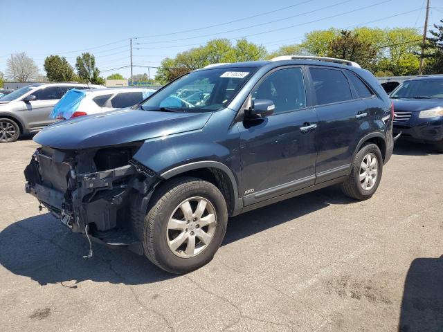 KIA SORENTO LX 2013 with VIN 5XYKTDA22DG317169 - Photo from auction