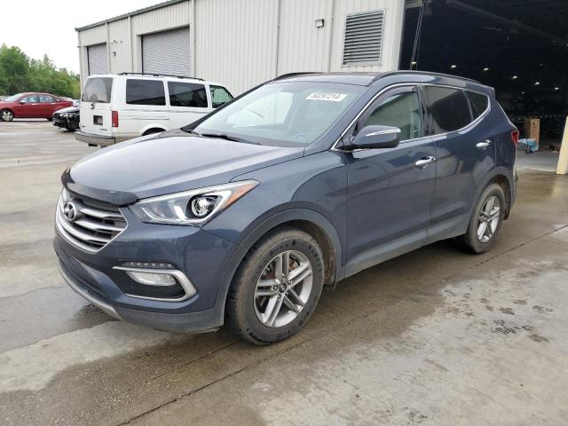 HYUNDAI SANTA FE S 2017 with VIN 5NMZU3LB9HH047064 - Photo from auction