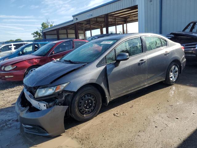 HONDA CIVIC LX 2013 with VIN 19XFB2F58DE067283 - Photo from auction