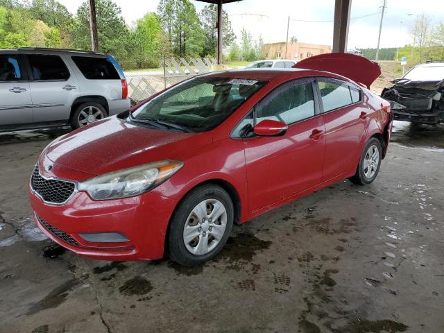 KIA FORTE LX 2015 with VIN KNAFX4A62F5373372 - Photo from auction