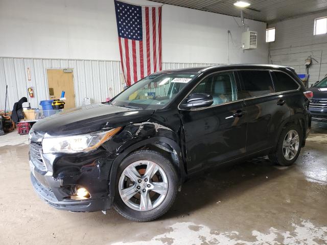TOYOTA HIGHLANDER 2015 with VIN 5TDDKRFH7FS086040 - Photo from auction