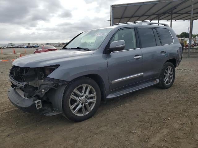 LEXUS LX 570 2013 with VIN JTJHY7AX2D4086374 - Photo from auction